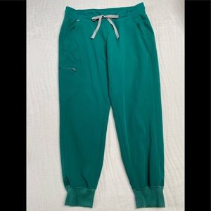 Figs Hunter Green Zamora Joggers